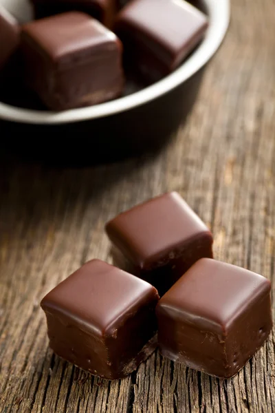 Schokoladenpralinen — Stockfoto