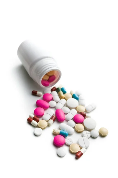 Coloridas píldoras —  Fotos de Stock