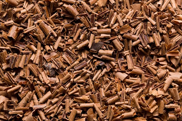 Chocolate shavings — Stock Photo, Image