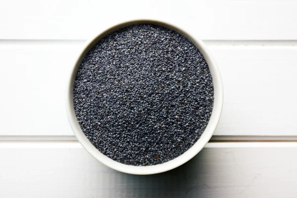 Top view of poppy seed — Stock Photo, Image
