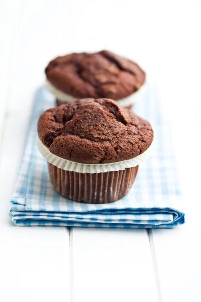 Choklad muffins — Stockfoto