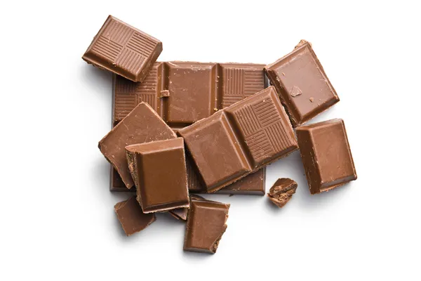 Milk chocolate bars — Stock Photo, Image