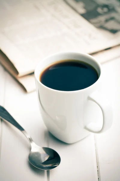 Kaffee am Morgen — Stockfoto