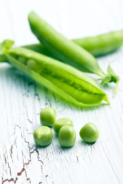 Groene erwt pod — Stockfoto