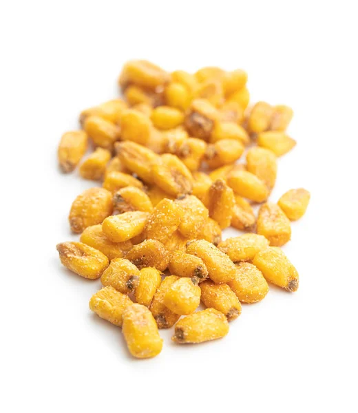 Roasted Salted Corn Snack Isolated White Background — Stock Photo, Image