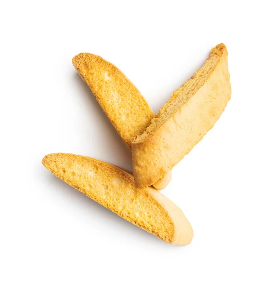 Sweet Anicini Cookies Italian Biscotti Anise Flavor Isolated White Background —  Fotos de Stock