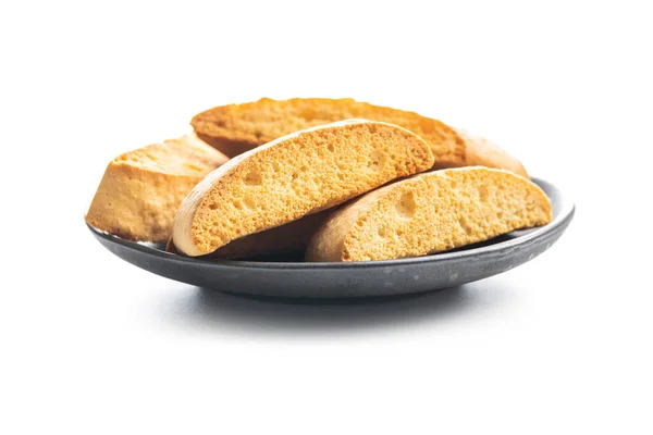 Sweet Anicini Cookies Italian Biscotti Anise Flavor Isolated White Background — Photo