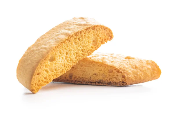 Sweet Anicini Cookies Italian Biscotti Anise Flavor Isolated White Background — Stockfoto