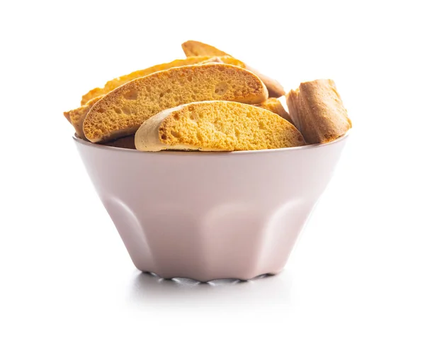 Sweet Anicini Cookies Italian Biscotti Anise Flavor Isolated White Background — Stok fotoğraf