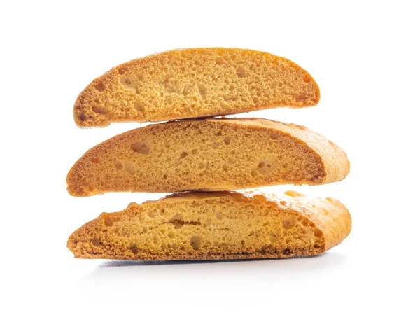 Sweet Anicini Cookies Italian Biscotti Anise Flavor Isolated White Background — Photo