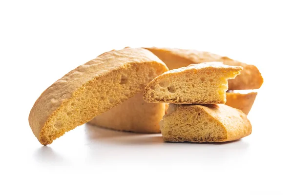 Sweet Anicini Cookies Italian Biscotti Anise Flavor Isolated White Background — ストック写真