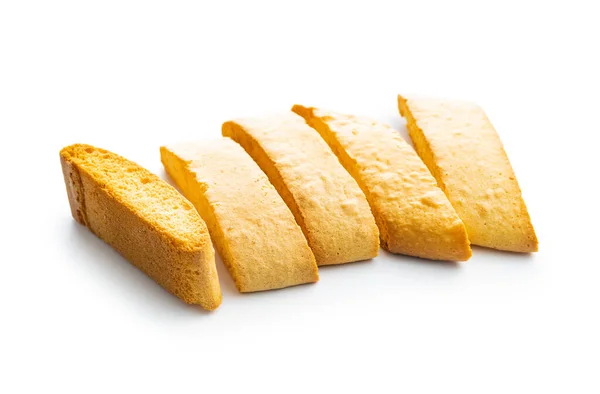 Sweet Anicini Cookies Italian Biscotti Anise Flavor Isolated White Background — ストック写真