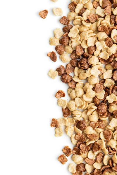 Breakfast Cereal Flakes Isolated White Background Jogdíjmentes Stock Képek