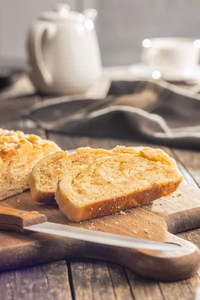 Sweet Pie Nut Flavor Cutting Board — Stock Photo, Image