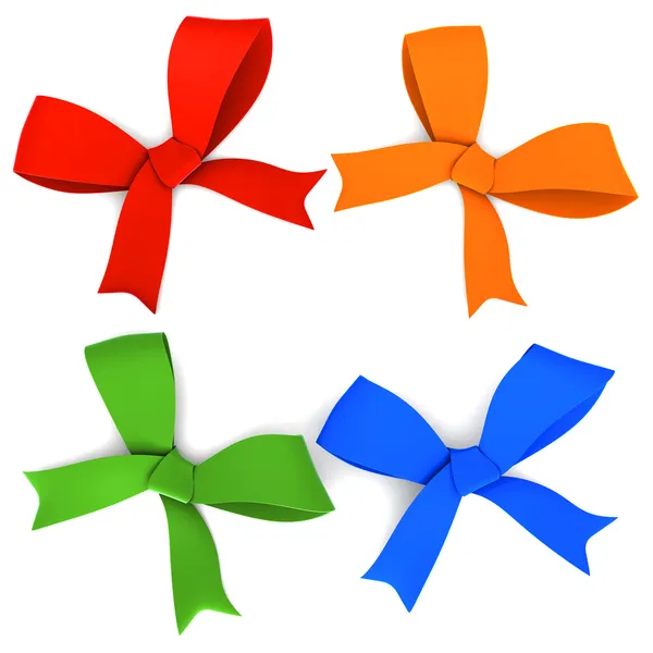 Set of bows. — Stock Photo, Image