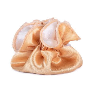 Altın çuval. beyaz izole