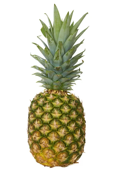 Ripe pineapple. Isolated on white — Stock Photo, Image