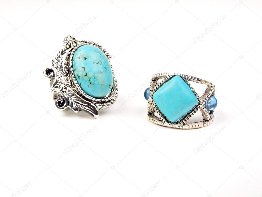 jewelry - turquoise rings