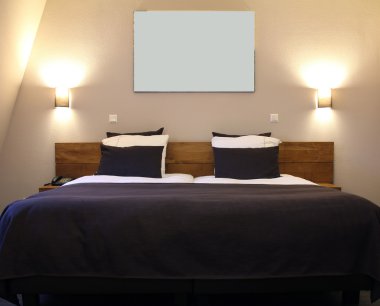 Otel odası.