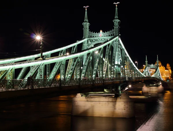 Budapest di notte . — Foto Stock