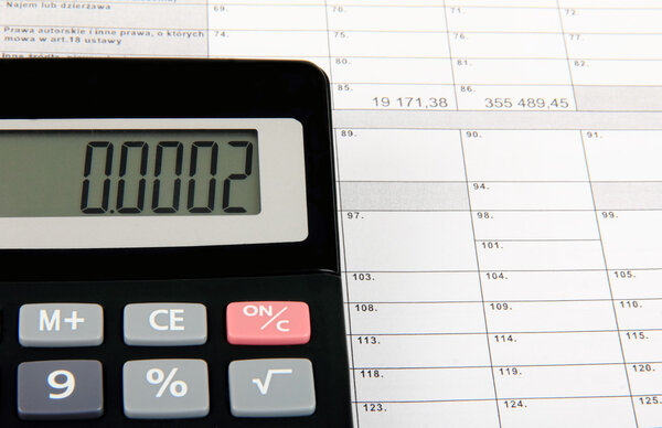 Ежегодный расчет с Налоговой службой
