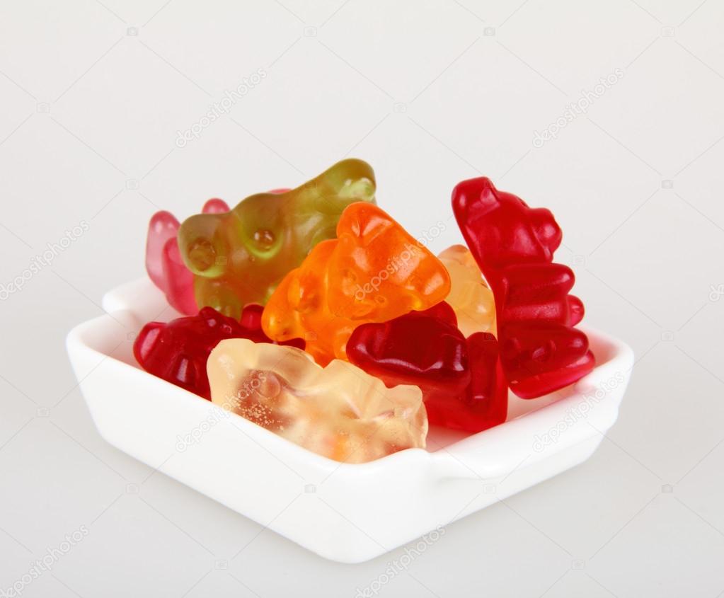 Colorful jelly candy