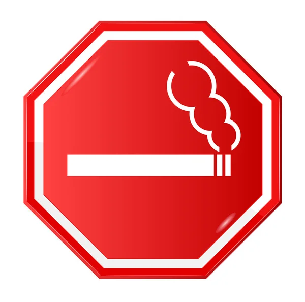 Vektor znamení "Kouření povoleno" — Stockový vektor