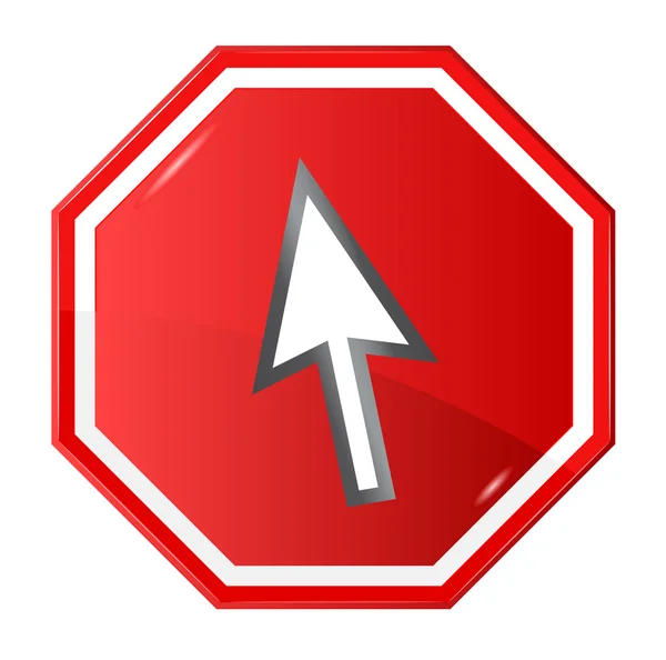 No Use Laptop (or computer) vector sign — Stock Vector
