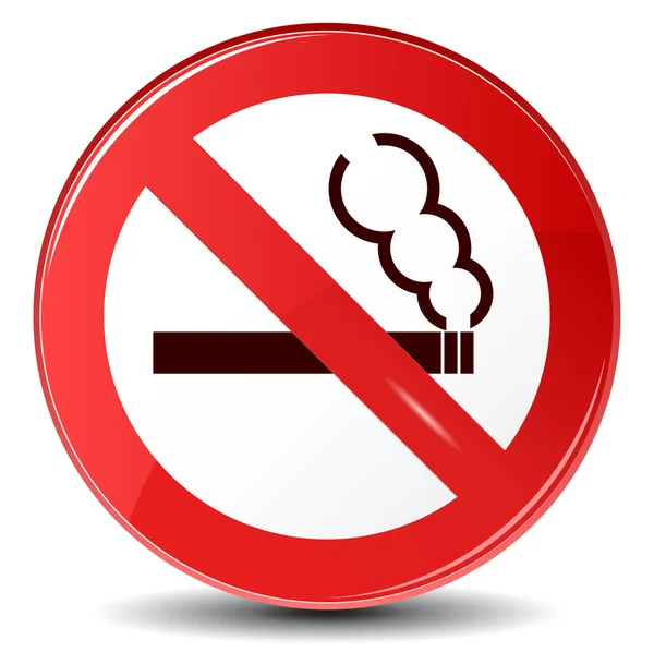 Vector sign "No smoking" — Stock Vector