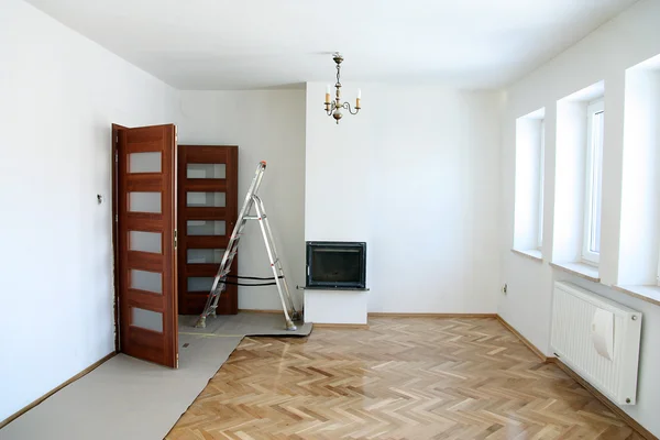 빈 객실의 그림입니다. 리 모델링 하우스 — 스톡 사진