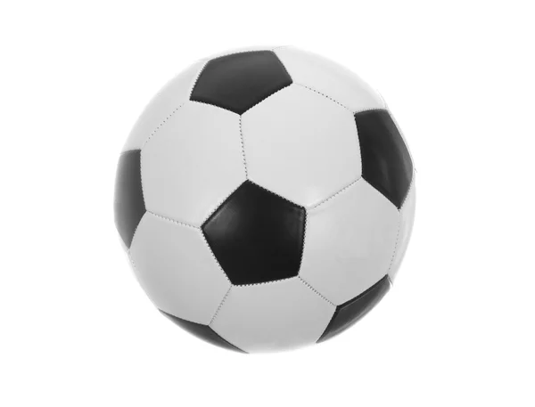 흰색으로 분리 된 축구공 — 스톡 사진