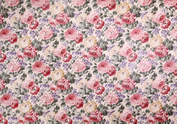 Rose design Seamless pattern on fabric as background