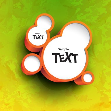 arka plan kopya alanı ile