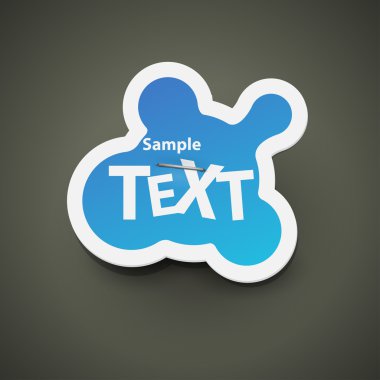 sohbet kabarcık etiketi