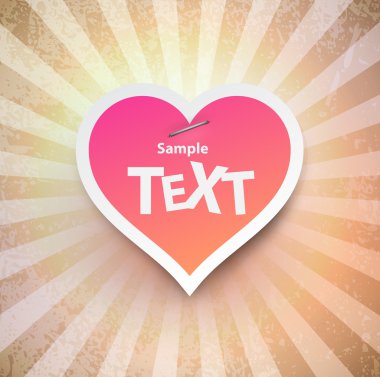 Sevgililer günü için kalp