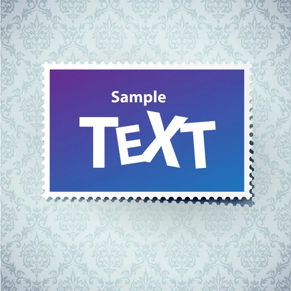 kumaş arka plan üzerinde posta sopa