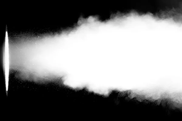 光ビームでの白煙 — ストック写真