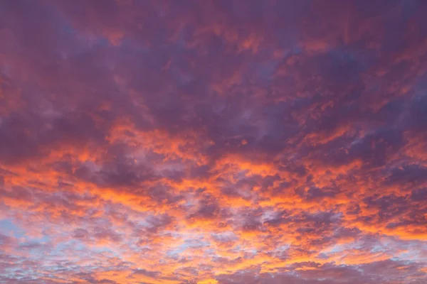 Beautiful Pink Sunset Cloudy Skies Dusk — Stock Photo, Image