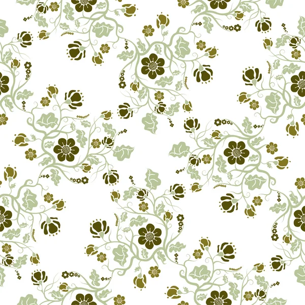 Patrón floral abstracto — Archivo Imágenes Vectoriales