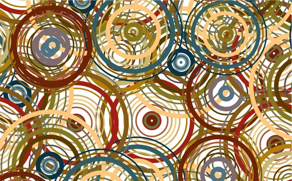 Cercle coloré concept de fond — Image vectorielle