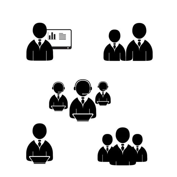 Office insanlar simgeler kümesi.