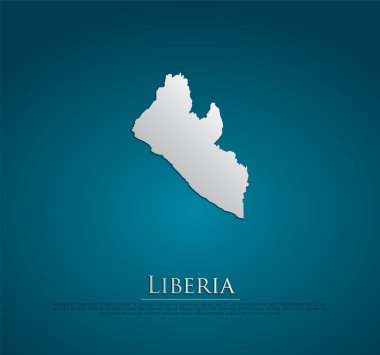 Liberya Haritası