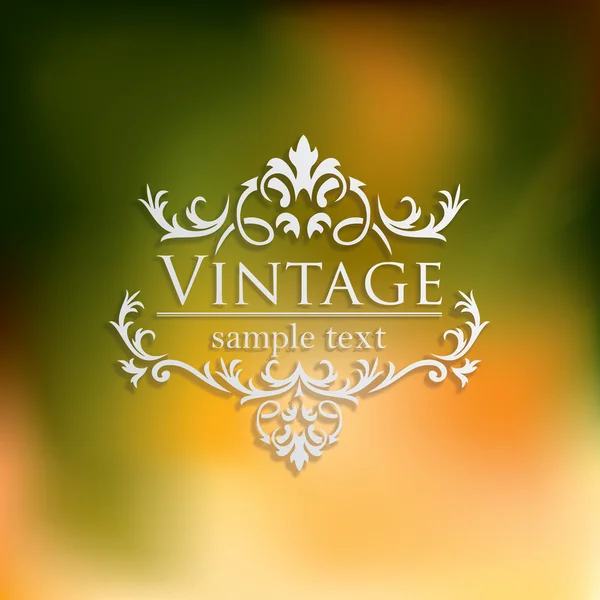 Design vintage — Vettoriale Stock