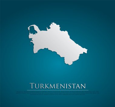 Türkmenistan Haritası