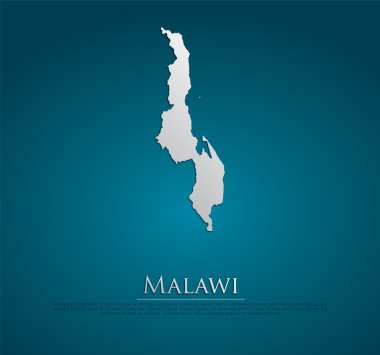 Μαλάουι χάρτη κάρτα