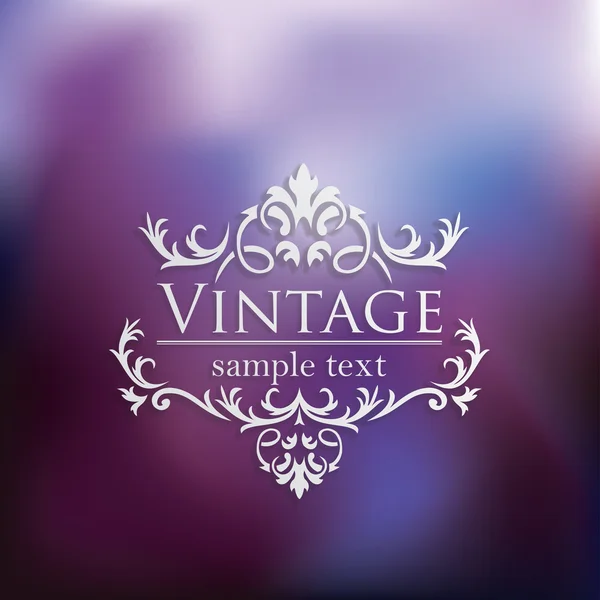 Royal vintage design — Stock Vector