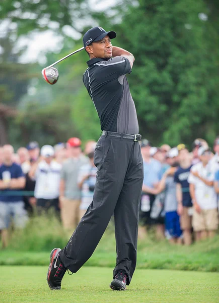 Tiger Woodsat the 2013 US — Stock Photo, Image