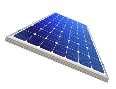 izole güneş-elektrik santrali