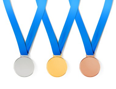 Medals with path clipart