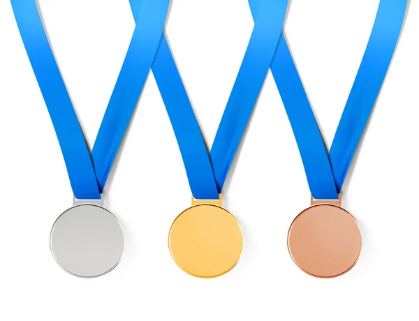Medalhas com caminho — Fotografia de Stock